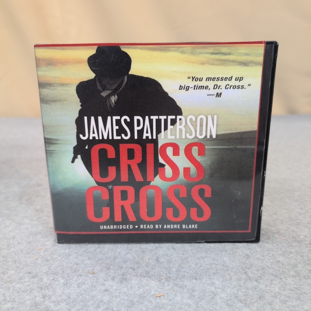 James Patterson Criss Cross Alex Cross Series Unabridged 7 CD Audiobook VG+ - Picture 1 of 2